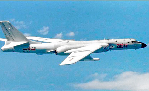 解放軍機繞台
我監控日戒備