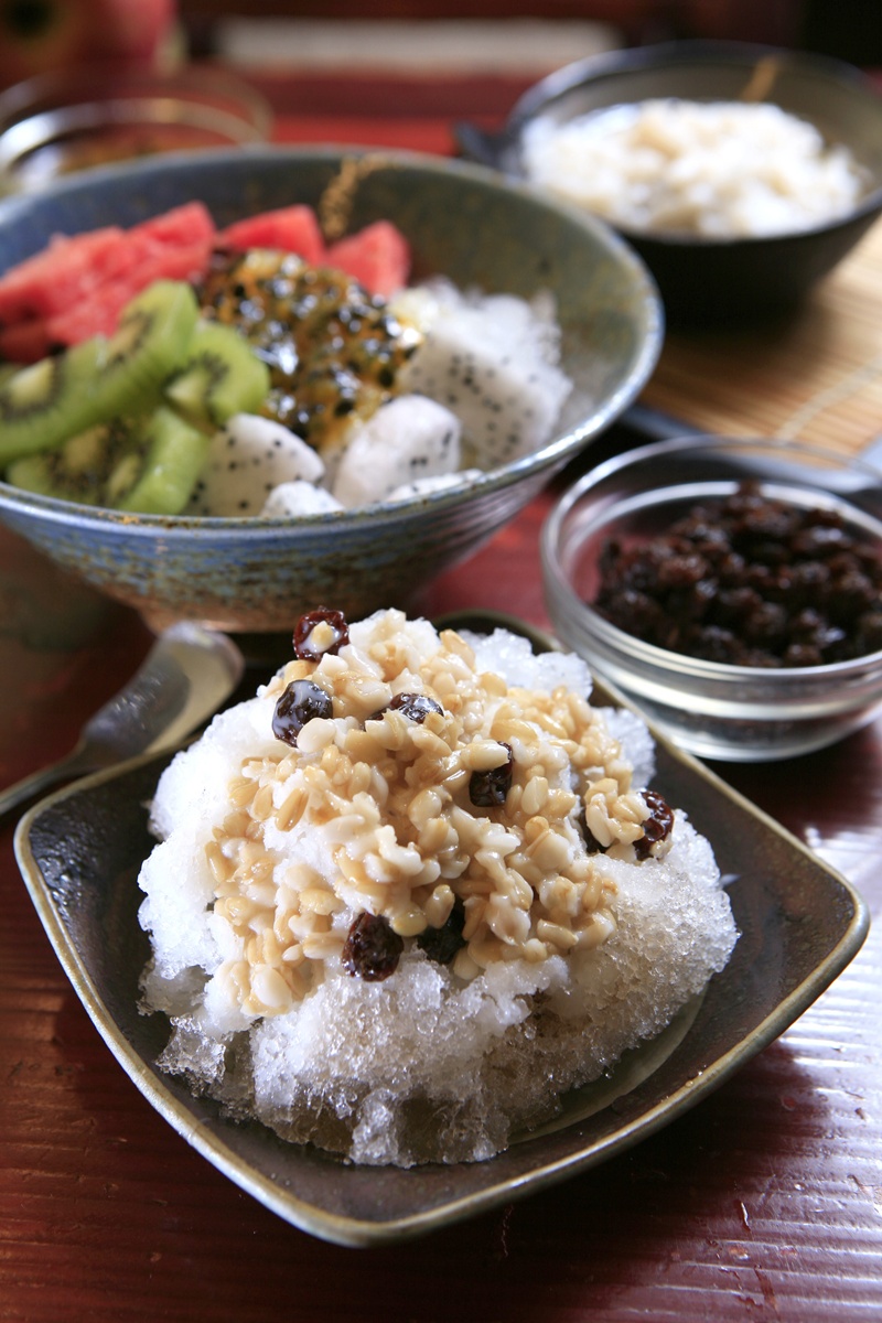 燕麥牛奶剉冰