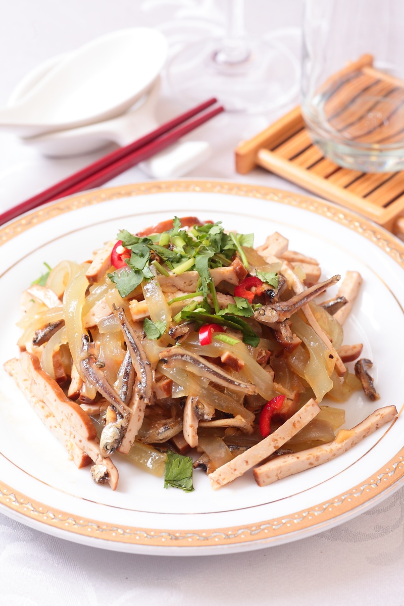 滷豆乾變身•粉皮豆乾