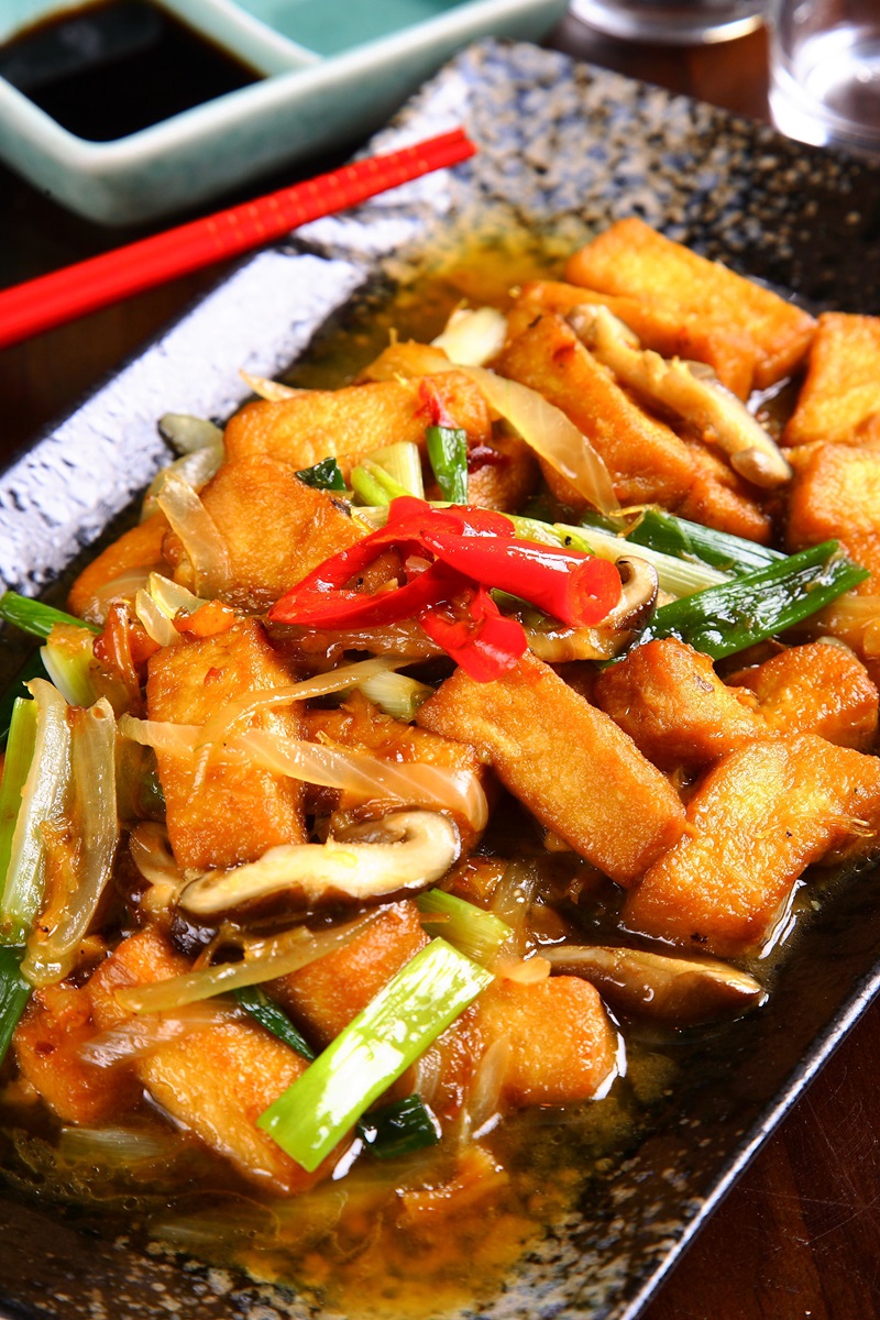 XO醬雞蛋豆腐