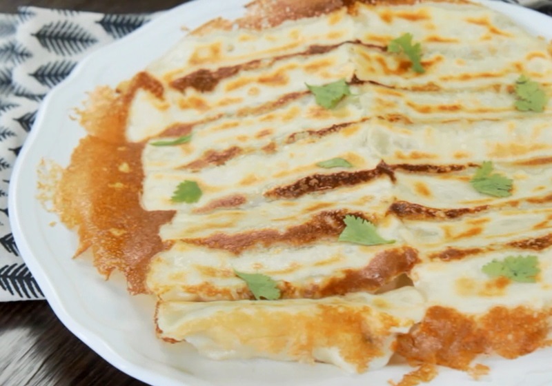 豬肉辣筍鍋貼(影片)