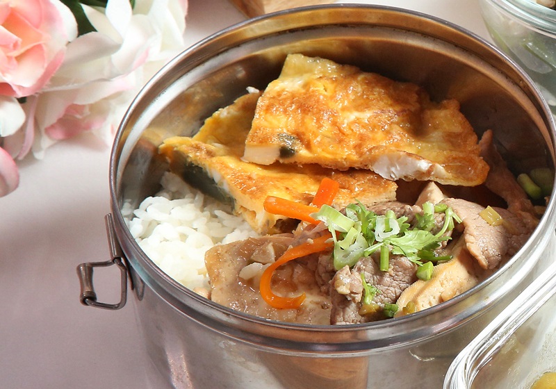 肉片燒豆腐