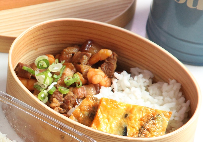 蒜香肉燥拌蝦鬆