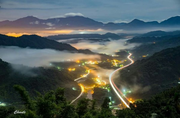 有琉璃光美景的國六國姓路段的蛇彎。(趙令級提供)