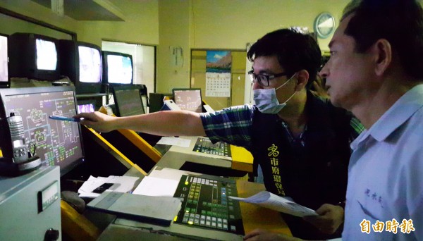 市府環保局多次稽查東南水泥高雄廠。(記者陳文嬋攝)