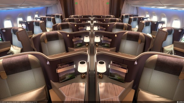 華航A350 獲TheDesignAir 2016雙料設計大獎(華航提供)