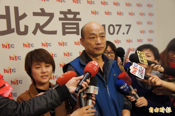 台北農產運銷公司總經理韓國瑜今將遞出請辭信。(記者黃建豪攝)