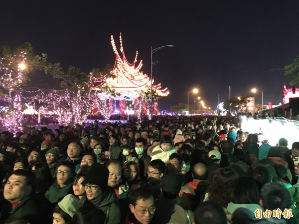 台灣燈會第一天 人潮190萬人次