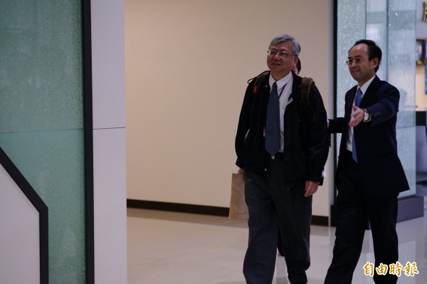 法務部參事陳瑞仁(左)獲選為司改國是會議第3組副召集人。(記者黃欣柏攝)