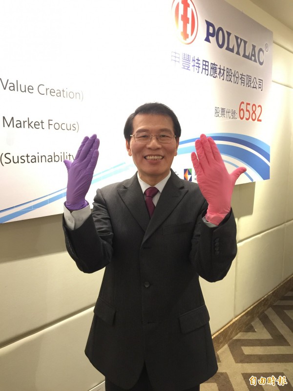 永豐餘集團轉投資的特用應材廠申豐（6582）預計於6月14日掛牌上市，股票掛牌前競拍將在本月下旬展開，圖為申豐總經理許志民。（記者楊雅民攝）