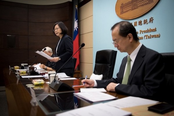 總統府今天舉辦「司法改革國是會議籌備委員會」第6次籌備委員會。(總統府提供)