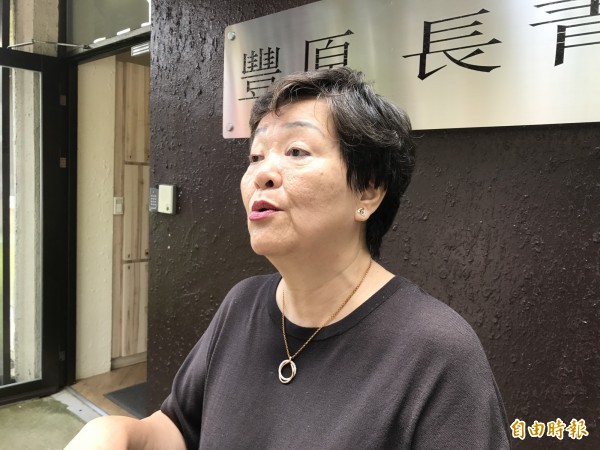 彭婉如文教基金會執行長王慧珠希望學堂模式可以複製到其他縣市。（記者李忠憲攝）