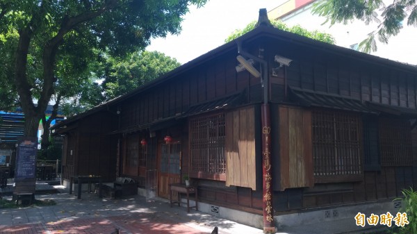 雲林故事館保留完整的日式宿舍建築風情。（記者廖淑玲攝）