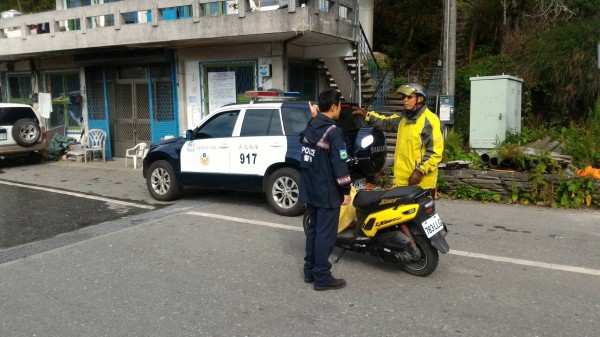 警方勸阻遊客近日切勿進入太魯閣山區遊憩。（警方提供）