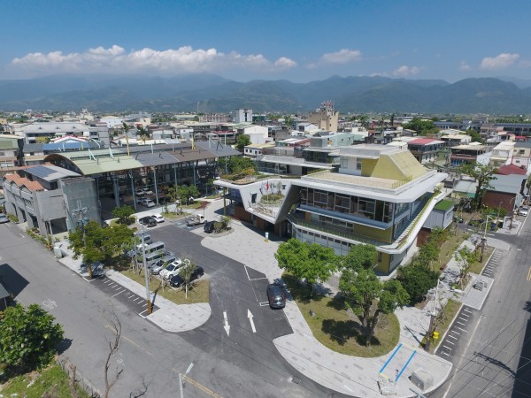 三星鄉公所入圍今年度台灣建築獎。(寬和建築師事務所提供)