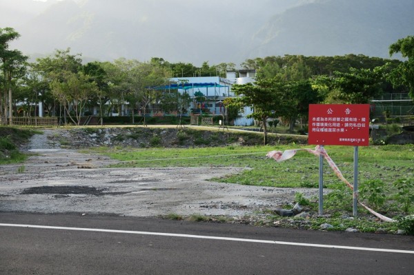 長濱衛生所遷建新址部分用地為長濱國小用地。（記者王秀亭翻攝）