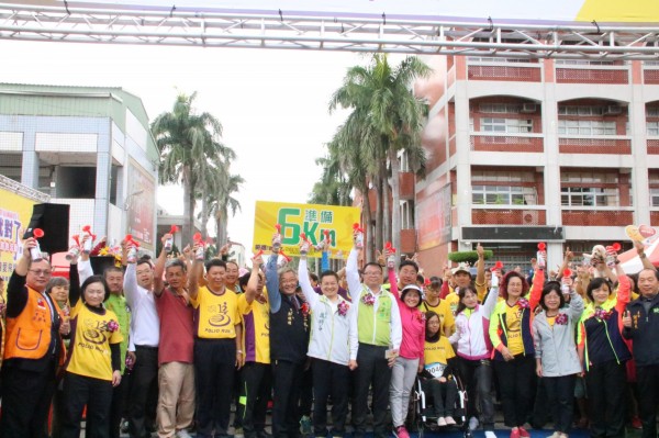 彰化二林舉辦「前進就對了」公益路跑活動。（主辦單位提供）