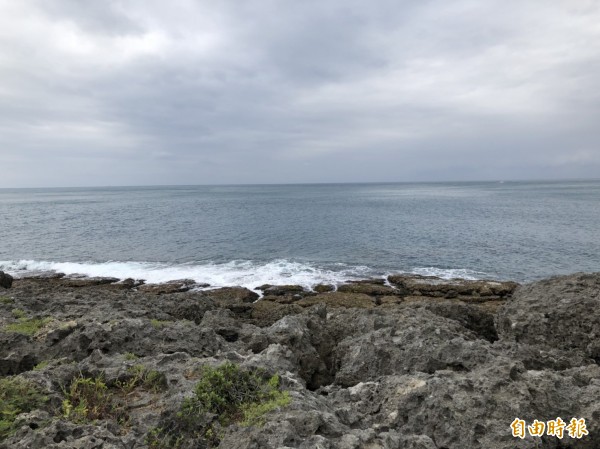 犯嫌盜採海域。（記者蔡宗憲攝）