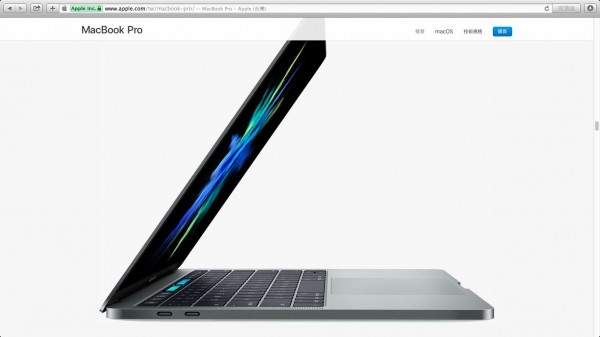 2017年NB市占率,蘋果超車華碩。(翻拍自APPLE官網)
