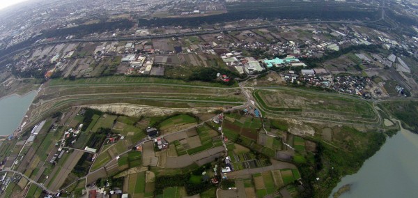 北水局把經管的調整池二期及景觀土丘約40公頃土地，委由水務局代管。（圖由水務局提供）