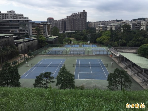 基隆安樂三期社區公園是周邊民眾休閒運動的場所。（記者盧賢秀攝）