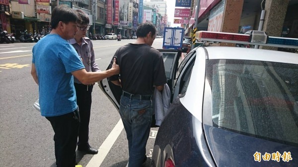 陳泰盛出獄3個月自稱沒錢吃飯，對87歲的王阿嬤行搶，法官重判8年4個月。（記者王捷攝）