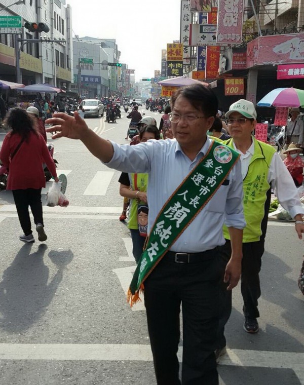 顏純左表示，堅信以賴清德院長的高度，沒有支持特定的人選，絕對會保持行政中立。（顏純左辦公室提供）