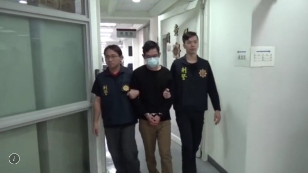 林男被依毒品罪嫌送辦。(記者許國楨翻攝)