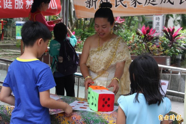 新北市「新住民語文教育資源中心」位於北新國小。（記者翁聿煌攝）