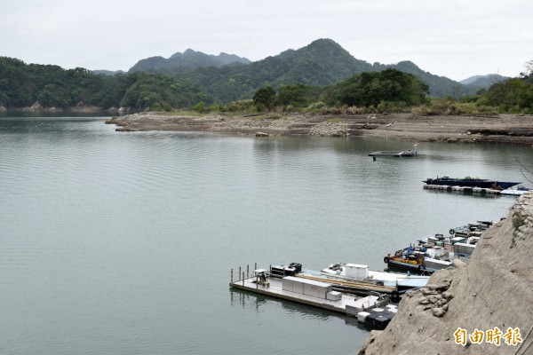 石門水庫上游的阿姆坪防淤隧道工程16日動工。（記者李容萍攝）