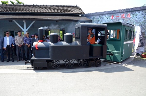 三星鄉復刻版太平山小火車，本月底前開放免費試乘。（資料照）