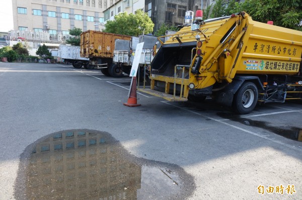 大埔派出所將興建在彰化市仁愛東街，未來將與彰化市清潔隊當鄰居。（記者劉曉欣攝）