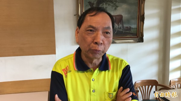 台灣進口水產品協進會今選出第一屆理事長吳石永。（記者黃良傑攝）