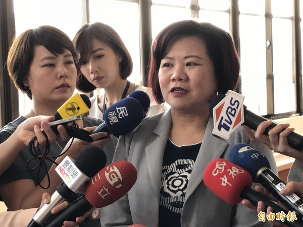 勞動部長許銘春。(記者李雅雯攝)