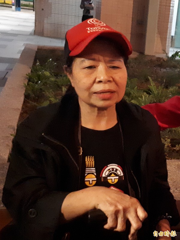 陳樹菊強調從未認任何人當乾女兒。(資料照,記者黃明堂攝)