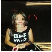 逃家近2個月，墜樓的17歲陳姓少女。（記者吳仁捷翻攝）