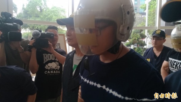 共犯陳柏安。(記者鄭景議攝)