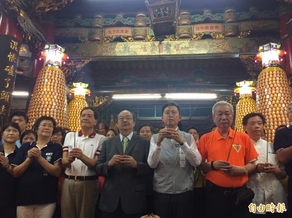 2018竹塹中元城隍祭今晚11點在新竹都城隍廟三川殿虎門舉行「福門大開 神鬼啟航」開虎門儀式。(記者王駿杰攝)