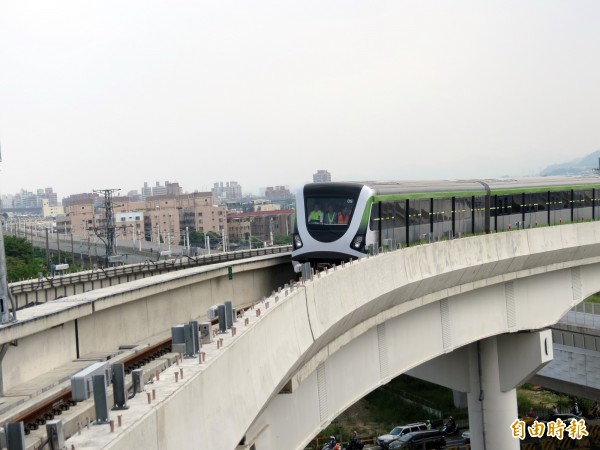 台中捷運綠線將試運轉，4年前的工安案，台中地方法院今日也一審判決。（記者張菁雅攝）