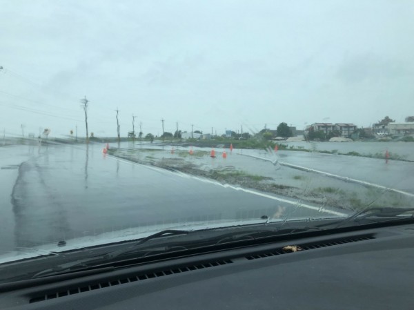 823豪雨造成嘉義縣東石鄉等沿海地區成「台灣威尼斯」。（圖由華山基金會提供）