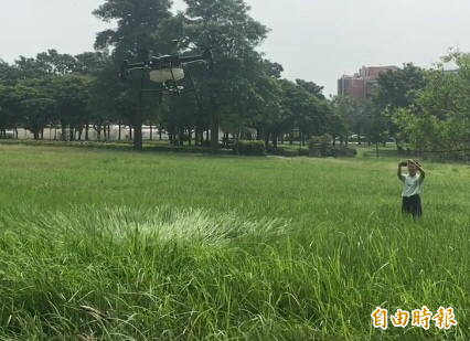 明道大學首開「無人載具課程」。(記者顏宏駿攝)