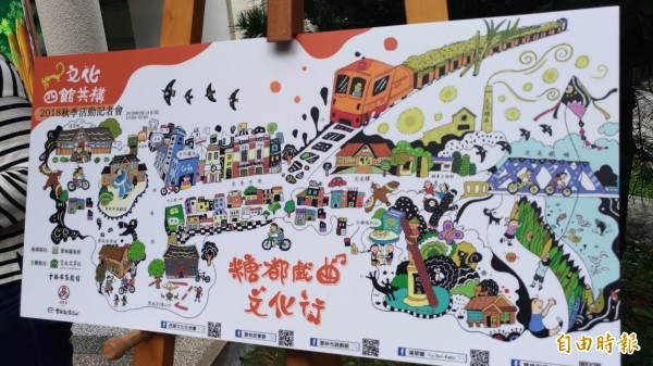 虎尾文化四館策略聯盟希望推動虎尾成為糖都戲曲文化城。(記者廖淑玲攝)