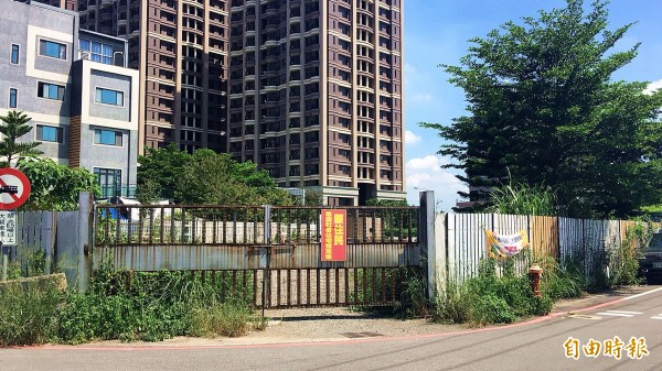 桃市府與石門農田水利會合作興建桃園市首座原住民族專屬社會住宅，圖為位於大溪埔頂的基地現況。（記者李容萍攝）