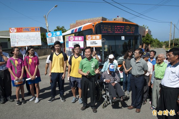 657路公車將於27日上路，25日舉辦試乘說明會。（記者張軒哲攝）