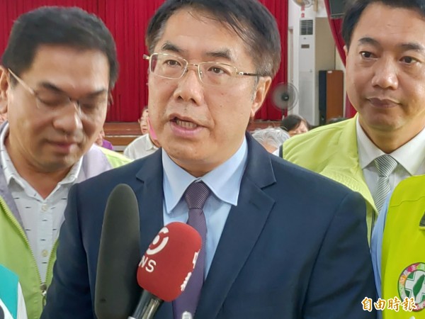民进党市长参选人黄伟哲。(资料照)