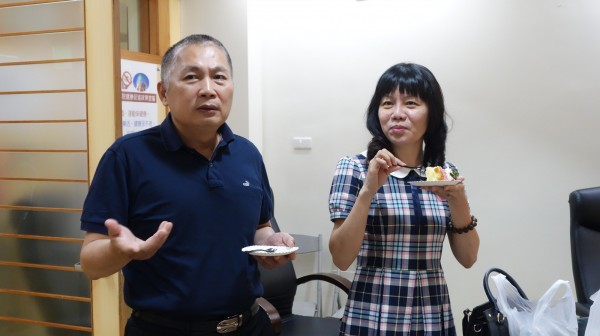 沈先生術後復原狀況良好。(記者詹士弘翻攝)