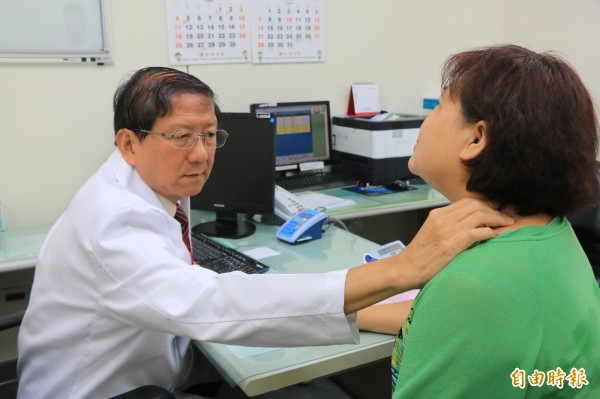 苗栗縣45歲婦人近日怎麼吃都吃不飽,就醫檢查發現竟是長期服用的甲狀腺亢進藥物導致體內產生胰島素抗體,衍生的低血糖症狀。(記者鄭名翔攝)