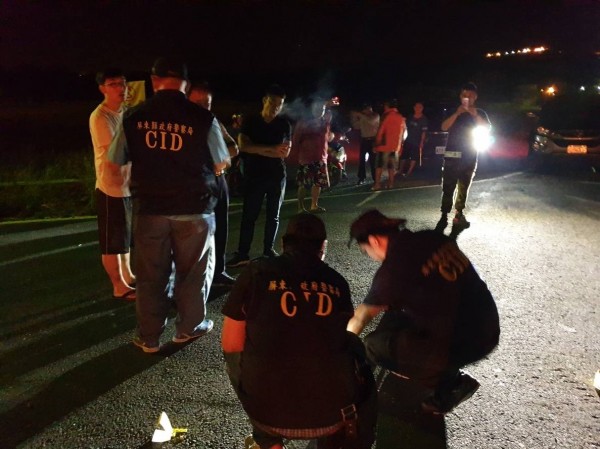 張榮志老家前傳爆裂物,警方調查釐清中。(記者蔡宗憲翻攝)