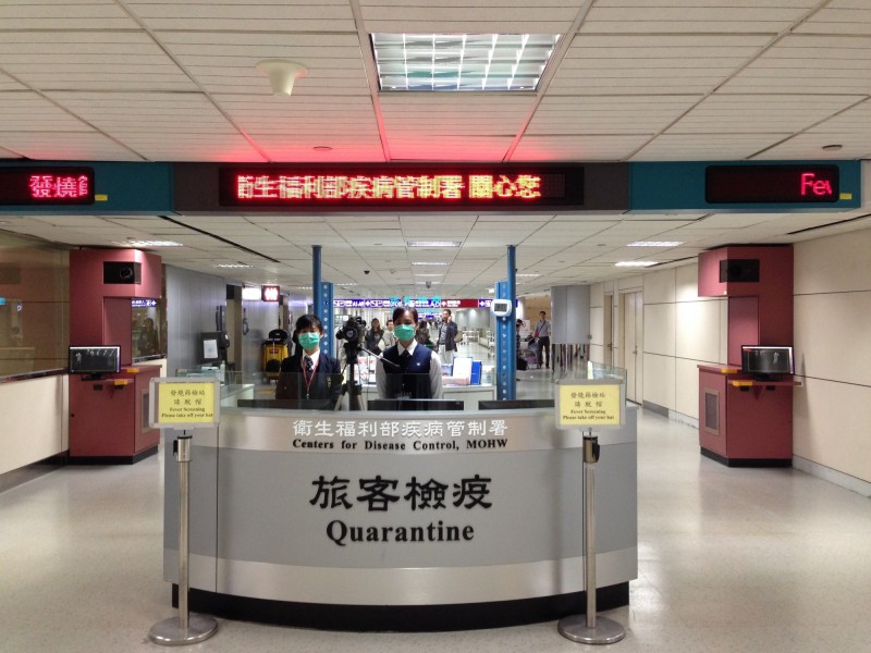 境外移入麻疹個案在國內引起群聚感染事件。(疾管署提供)