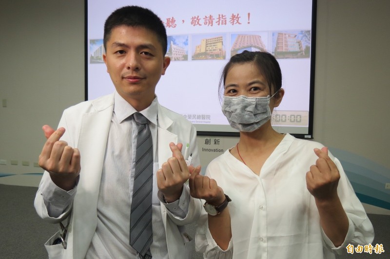 36歲年輕媽媽老是睡不飽,檢查竟是罹血癌,採半吻合骨髓移植重現生機。(記者蘇孟娟攝)